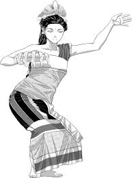 Balinese woman dancing tari pendet dance. Tari Pendet By H Sanzenma On Deviantart