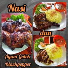 Assalammualaikum buat semua.slmt berhujung minggu.moga sihat dan ceria. Ayam Golek Ayam Golek Blackpepper Dn Nasi Ayam