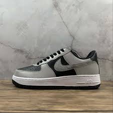 Nike Air Force 1 B 3m Snake Black Silver White For Sale Europabio