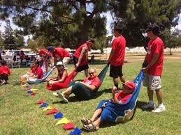 Outdoor Park Game Blanket Run First One To Get To The Finish Line Wins Great Game Outdoor Activities For Adults Fun Outdoor Games Family Games Outdoor