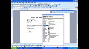 Ms Word Tutorial Reset Radio Buttons Selection Hd Words Ms Word Tutorial