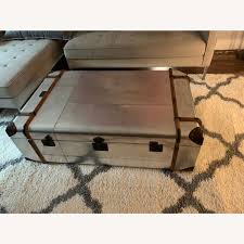 Arhaus furniture's selection of unique coffee & tea tables will set you apart from your friends. Restoration Hardware Richard S Trunk Coffee Table Aptdeco