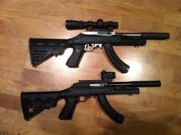 30 Rounds Of Me Sbr Ruger 10 22 With Blackhawk Axiom Stock Ruger Ruger Guns