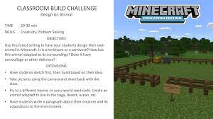 This allowed us to design an ethical zoo in minecraft: O Xrhsths Minecraft Education Edition Sto Twitter It Is Worldwildlifeday Try This Activity To Design Animals With Your Students Tag Us With Your Creation To Help Us Build A Twitter Zoo Of