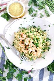 Maybe you would like to learn more about one of these? Shrimp And Couscous With Peas And Mint Bowl Of Delicious
