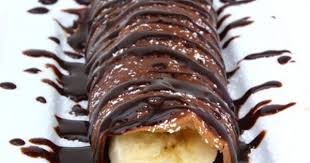 Chocolate Banana Crepes Recipe Banana Crepes Chocolate Banana Desserts