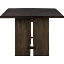 Monarch Shiitake 76 Dining Table Reviews Crate And Barrel Walnut Coffee Table Dining Table Rectangular Dining Table