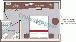 Looking for some bathroom layout ideas? Ms Vistastar Cabins And Suites Cruisemapper
