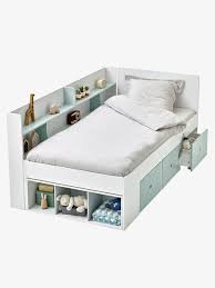 Bureau ado avec rangement meilleur de chambre ado fille avec lit mezzanine collection et cuisine. Vertbaudet Baseo Lit Plateforme Enfant Avec Rangements Blanc Gris Clair 389 Lit Enfant Rangement Lit Plateforme Etagere Chambre Ado