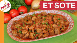 Yumusacik Et Sote Yemegi Tarifi Youtube 2020 Yemek Tarifleri Yemek Etli Yemek Tarifleri