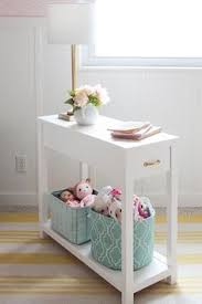 Diy Daybed Nightstand Shades Of Blue Interiors Diy Daybed Nightstand Decor Small Nightstand