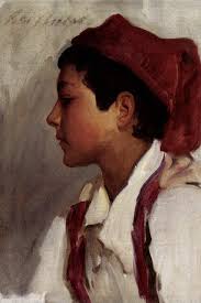 Art Prints of Head of a Neapolitan Boy by John Singer Sargent