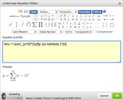 Product Feature Latex Math Equations Support