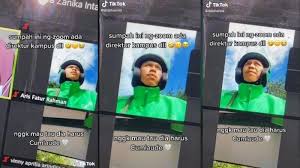 Ketua fraksi gerindra dprd dki rani menduga influencer itu cuma iseng. Viral Kisah Driver Ojol Kuliah Online Sembari Antar Pesanan Mengaku Dimaklumi Dosen Tribunnews Com Mobile