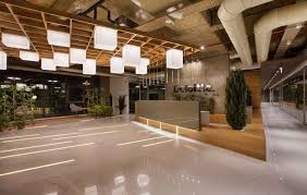 Deloitte Turkey Headquarters Offices Office Snapshots Ceiling Design Modern Lobby Design Ceiling Design