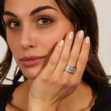 Prayer Ring Anello Ave Maria Gioielli Fede Ave Maria Anello Ave Maria Oro  18kt Smalto Nero