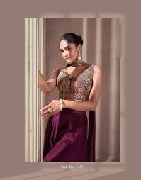 buy online nisha sayuri fancy partywear designer indo western collection