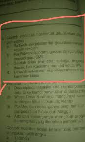 Daftar isi sembunyikan contoh soal mobilitas sosial nomor 5 yuk, pelajari pengertian mobilitas sosial dan ruang lingkupnya! Contoh Mobilitas Horizontal Ditunjukkan Oleh Pernyataan Brainly Co Id