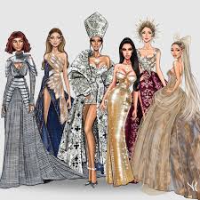 Met Gala 2018 By Armand Mehidri My Top 6 Favorite Looks Who Was Your Favorite Ht Illustration Fashion Design Fashion Art Illustration Fashion Model Sketch