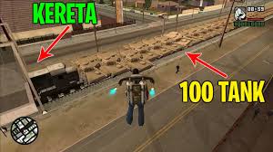 Gta naruto keren banget^^ thanks and credit to om geming : Kocak 100 Tank Coba Berhentikan Kereta Di Gta San Andreas Shorts Youtube