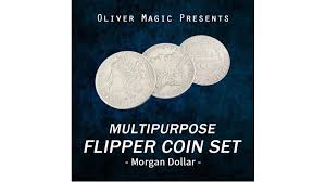 Multipurpose Flipper Coin Set by Oliver Magic