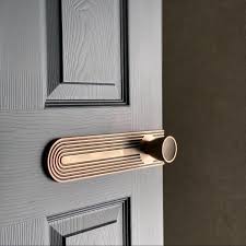 bauhaus influenced door handle by philip watts in 2020 bronze door handle bauhaus furniture door handles