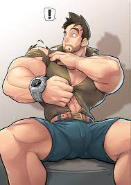Men in shirt by silverjow on deviantart . Silverjow Second Commission For A Da Friend Feroce1 Again