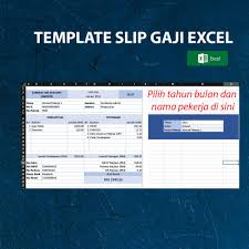 Deposit slip template for mac. Template Slip Gaji Excel Dengan Data Pekerja Shopee Malaysia