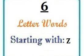Find any numbered word with letter six in it. 6 Letter Words Letterword Com