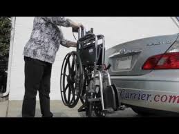 Our medical rack can support most power scooters and electric wheelchairs. Steady Carriers Wheelchair Carrier Youtube