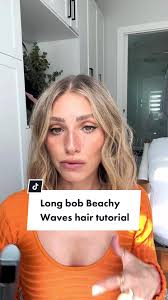 Replying to @Dorothy Ross long bob beachy waves hair tutorial #longbob  #longbobhair #beachywaves #beachywavestutorial #livedinhair #hairtutorial  #easyhairstyles #vancouvertok #brondebalayage ...