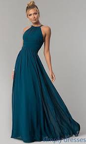 Ruched Waist Long Chiffon Formal Military Ball Dress Military Ball Dresses Prom Dresses Blue Ball Dresses