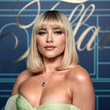 Florence Pugh's kitchen shelving is chic and industrial