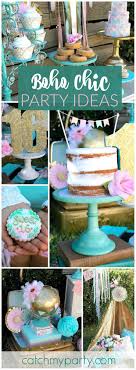 16th Birthday Teenage Birthday Party Ideas In Winter Boho Chic Birthday Boho Sweet 16 Catch My Party Sweet 16 Birthday Party Boho Birthday Party Sweet 16 Parties