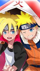 ناروتو مع ابنه بوروتو anime character fictional characters