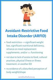 Image result for Avoidant-Restrictive Food Intake Disorder