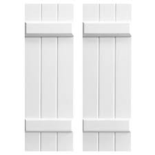 Diy board and batten shutters were built like barnwood doors. Board And Batten Composite Exterior Shutters Forever Shutters
