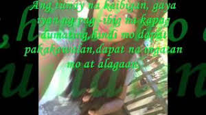 Kung tunay ang paalam wag ka ng magparamdam dahil humihirap lang hanggang dito na lang akala ko'y habangbuhay ang awit akala koy hanggang langit kay haba pa ng kantahan dito na ba tayo tatantan kung ganito na nga ang tadhana sarang pinto at bintana dapat sigurong iwasan ang pagkatok sa tin ng paraan mga nakaugalian dapat ng pagbawalan Paalam Lyrics By Repablikan Original Song Full Text Official Paalam Lyrics 2021 Version Lyricsmode Com