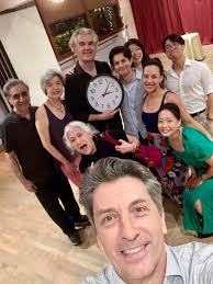 12/23 Survivors photo! Thank you DJ Denis Lavrenko for the wonderful music.  And big thanks to door volunteers Jennifer Chuang, Kevin, and Sabina  Czajkowska for welcoming everyone and all you do! All