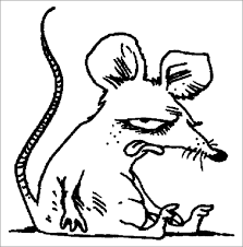 Below is a roundup of printable patterns for envelopes and bookmarks. Funny Rat Coloring Page Coloringbay