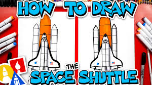 272 x 600 jpeg 28 кб. How To Draw The Space Shuttle Art For Kids Hub