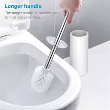 Toilet brush cleans your toilet bowl. Toilet Brush And Holder Set Good Grip Compact Modern Design Toilet Bowl Cleaner Brush Set For Bathroom Cleaning Tools White Cleaning Brushes Aliexpress