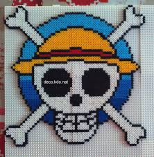 Perles Hama Crane De One Piece Perles Hama Pixel Art Anime Perle