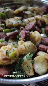 Smothered Potatoes Sausage I Heart Recipes Recipe Smothered Potatoes Southern Recipes Soul Food I Heart Recipes