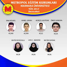 Marmara üni̇versi̇tesi̇ li̇sansüstü mesleki̇ bi̇lgi̇ değerlendi̇rmesi̇ ve mülakat sinavlarina çevri̇mi̇çi̇ katilmasi uygun bulunan adaylarin di̇kkati̇ne. Marmara Universitesi Yos 2017 Basarilari Metropol Kurslari