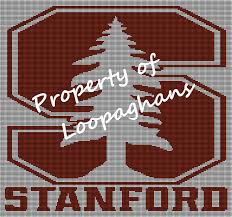 Cross stitch chart, pattern, kansas city chiefs, football, nfl, helmet, design. Stanford Cardinals Crochet Pattern Afghan Graph Loopaghans Custom Crochet Gifts