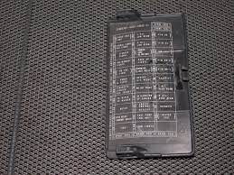 96 97 98 99 00 Honda Civic Oem Interior Fuse Box Cover Fuse Box Cover Honda Civic Fuse Box