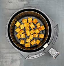 An extra firm variety of tofu with the least amount of moisture of all fresh tofus. Air Fryer Tofu Holy Cow Vegan Recipes
