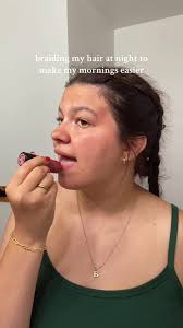 my hair looks a little crazy rn but it’ll loosen up throughout the day 😅  #grwm #makeup #hair #hairstyle #braids #mermaidhair #summer