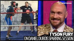 Bizarre story of what happened when Tyson Fury sparred Daniel Dubois  weighing 26 stone